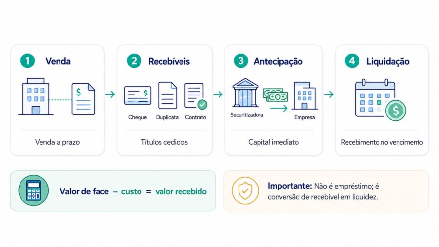 O que é adiantamento de recebíveis e como funciona?